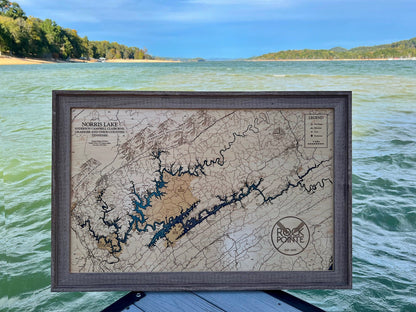 Norris Lake Map