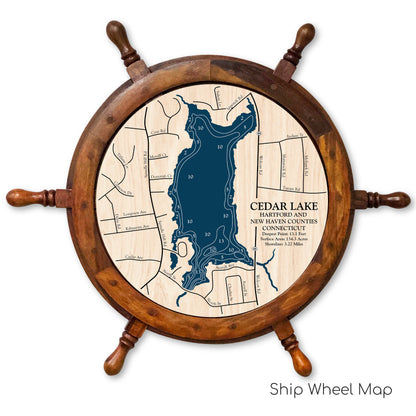 Cedar Lake Map