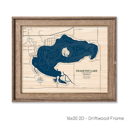 Diamond Lake Map