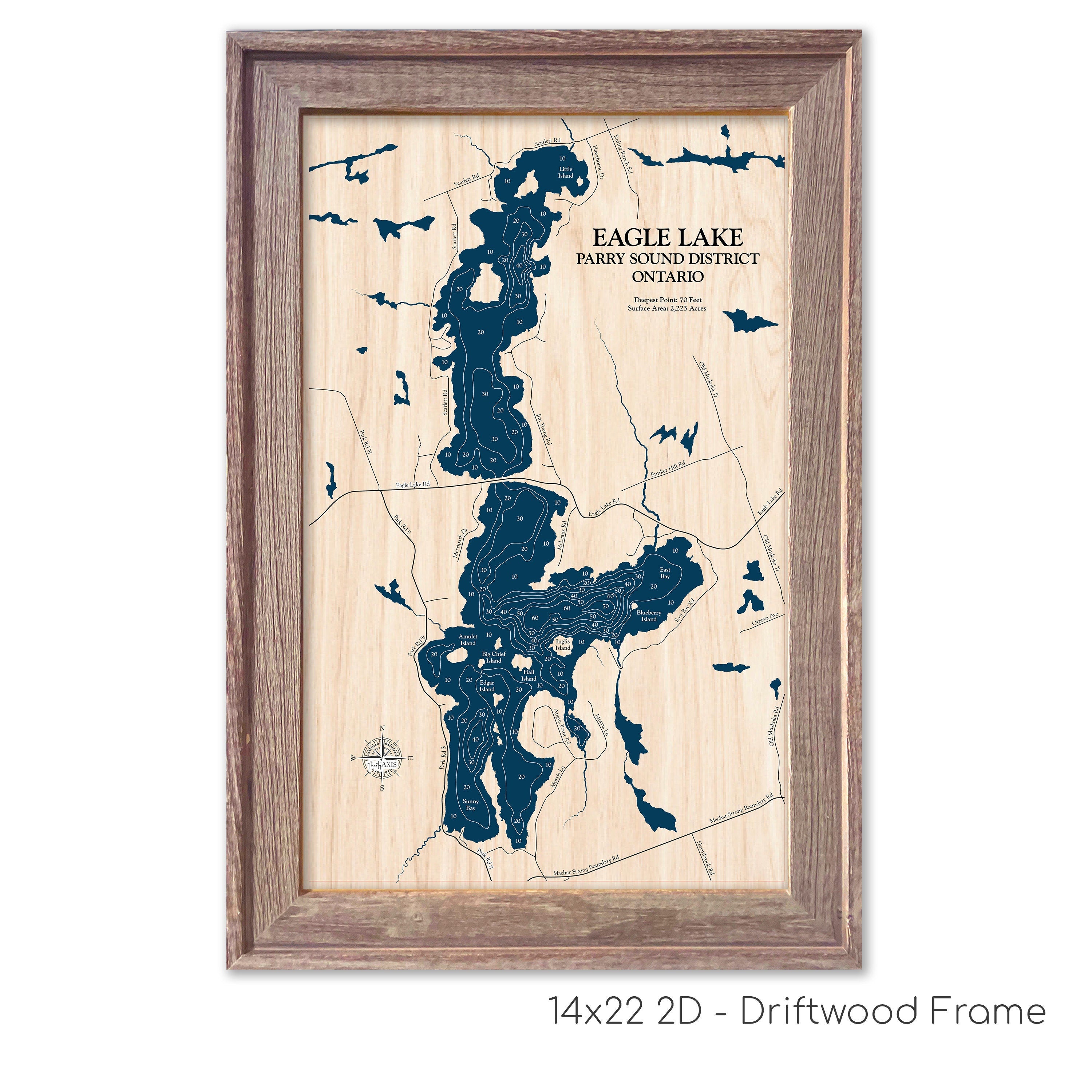 Eagle Lake Map