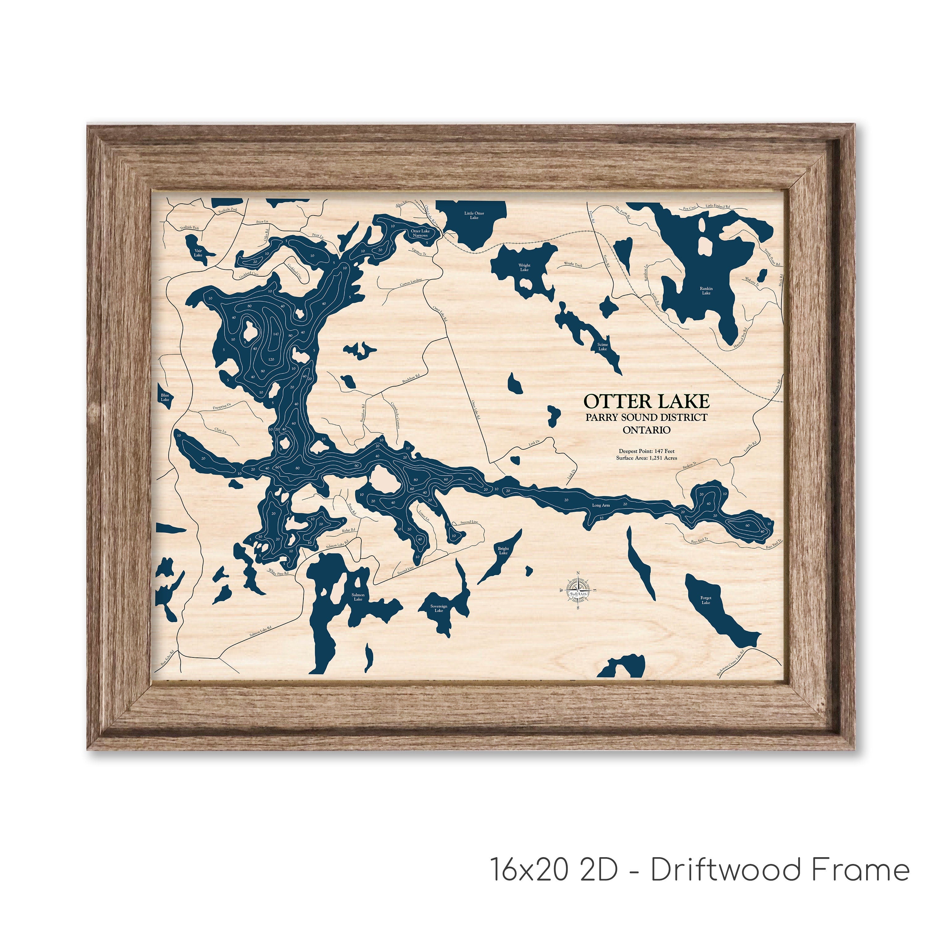 Otter Lake Map