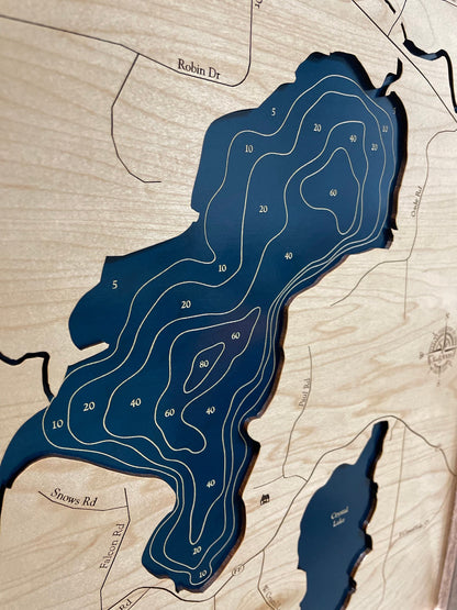 Pike Lake Map