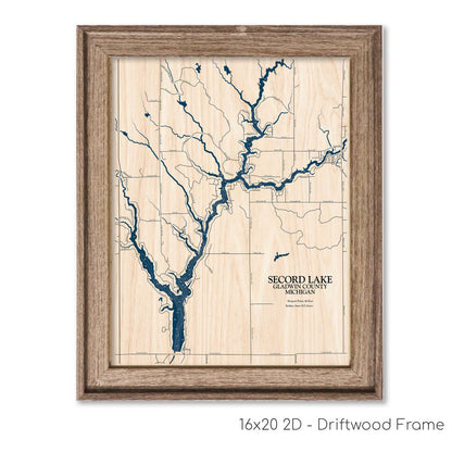 Secord Lake Map