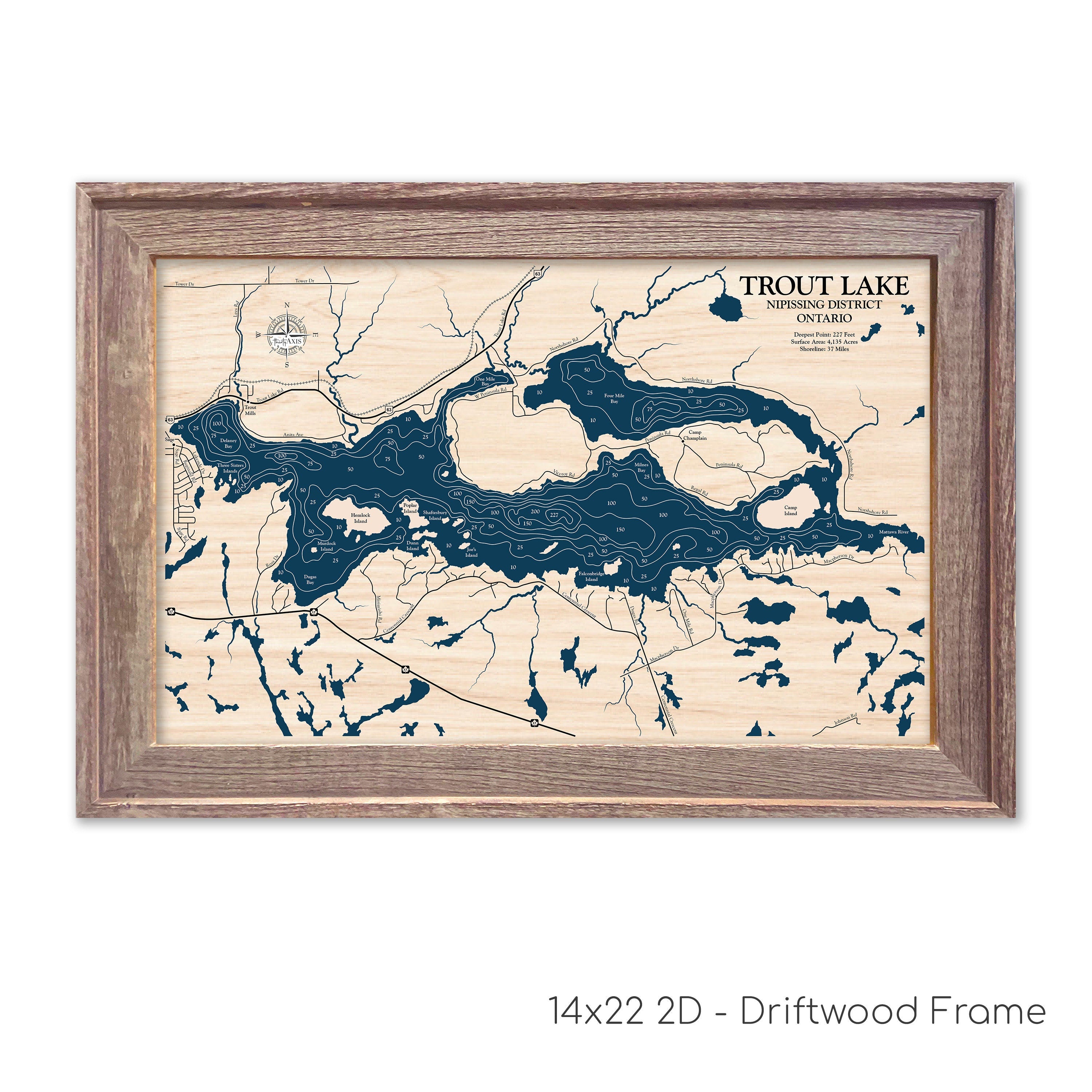 Trout Lake Map