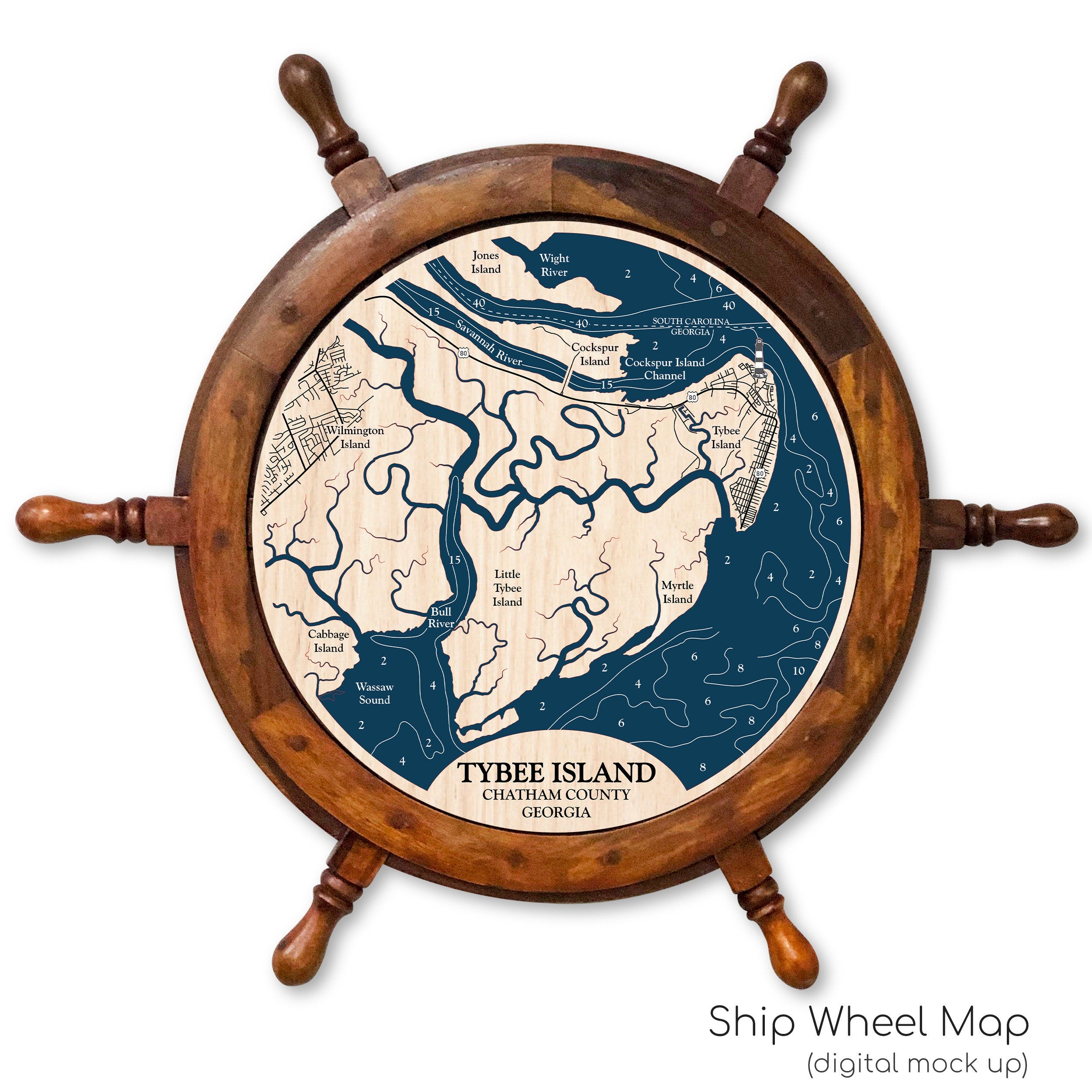 Tybee Island Map