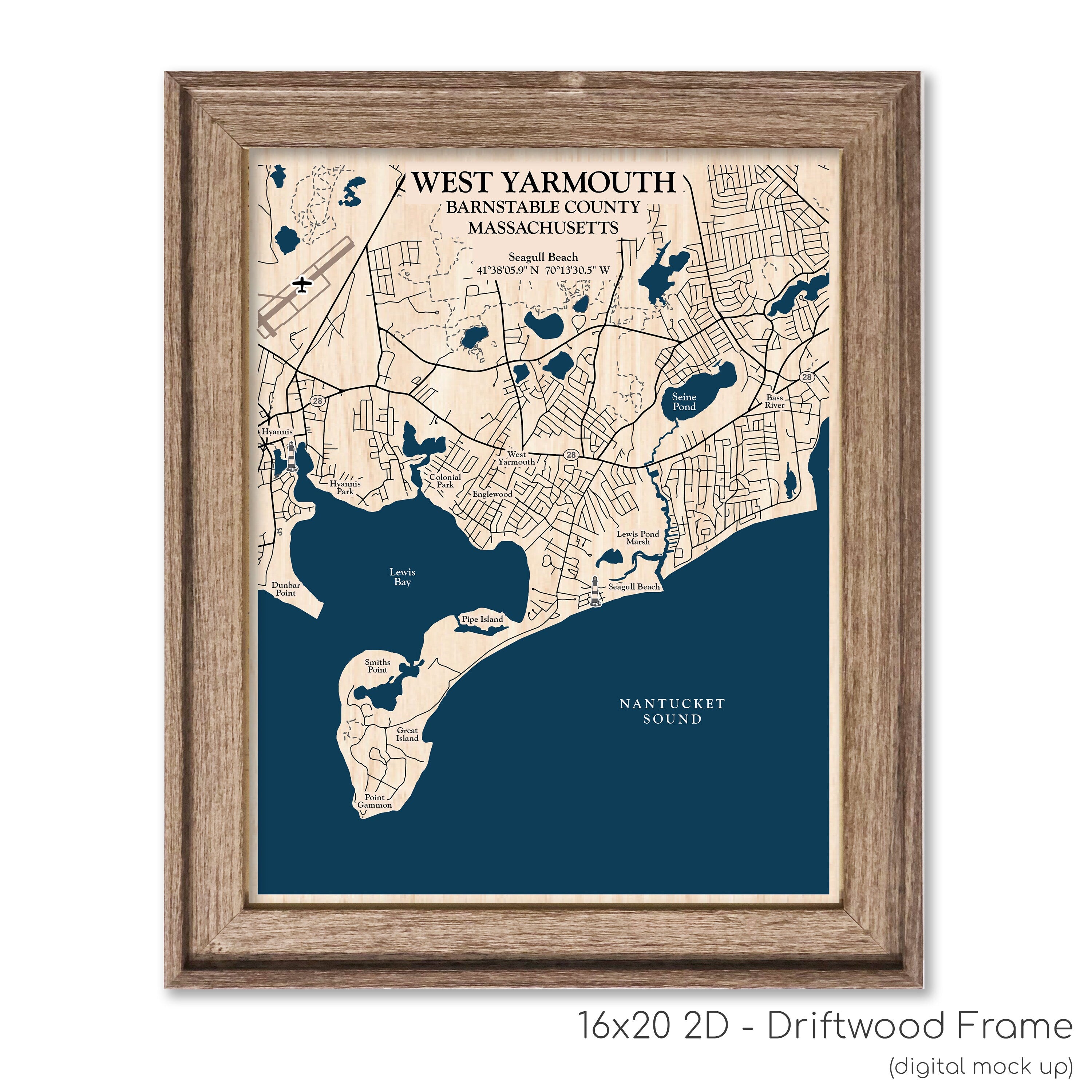 West Yarmouth Map