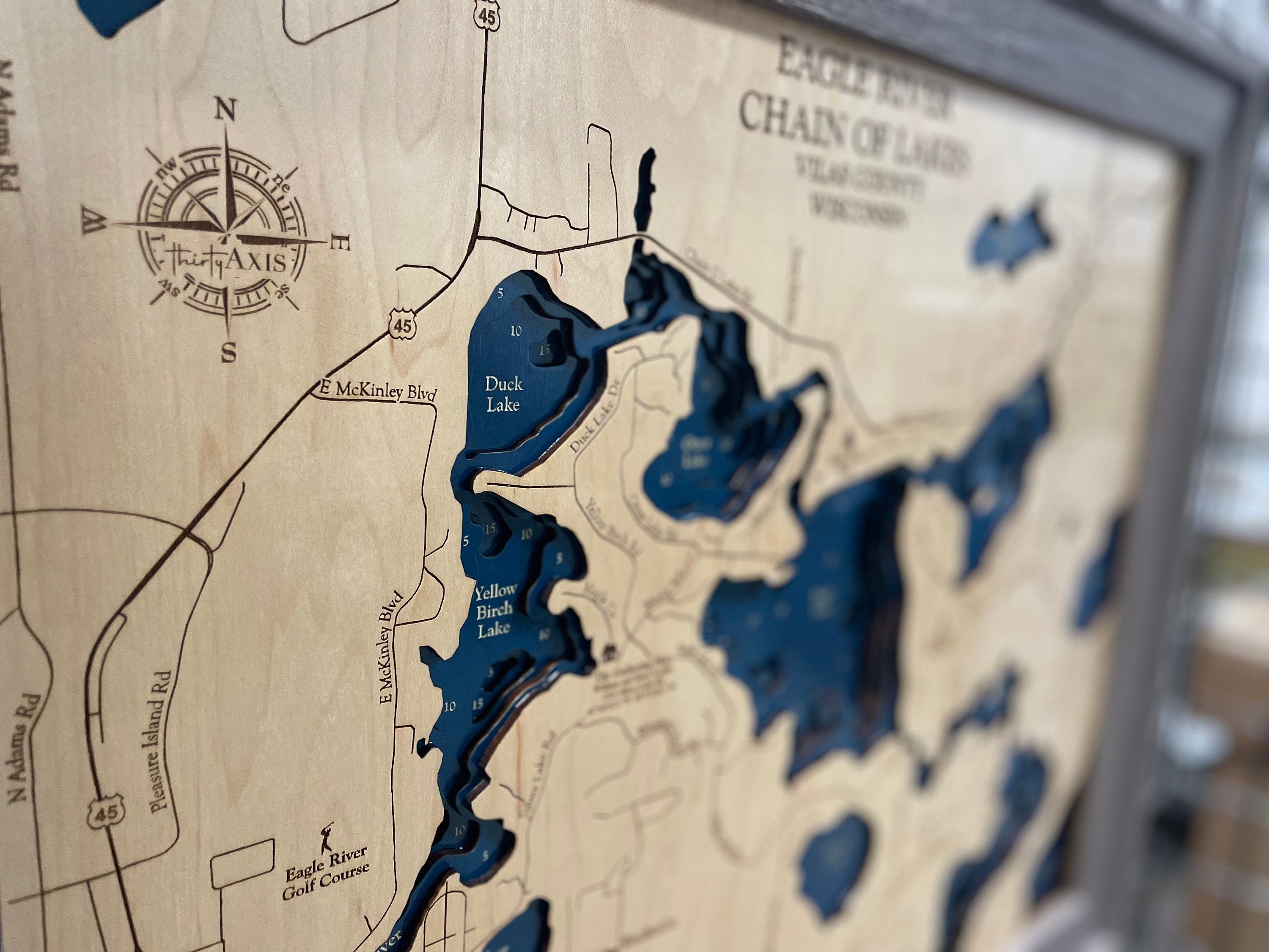 Eagle River Chain Map