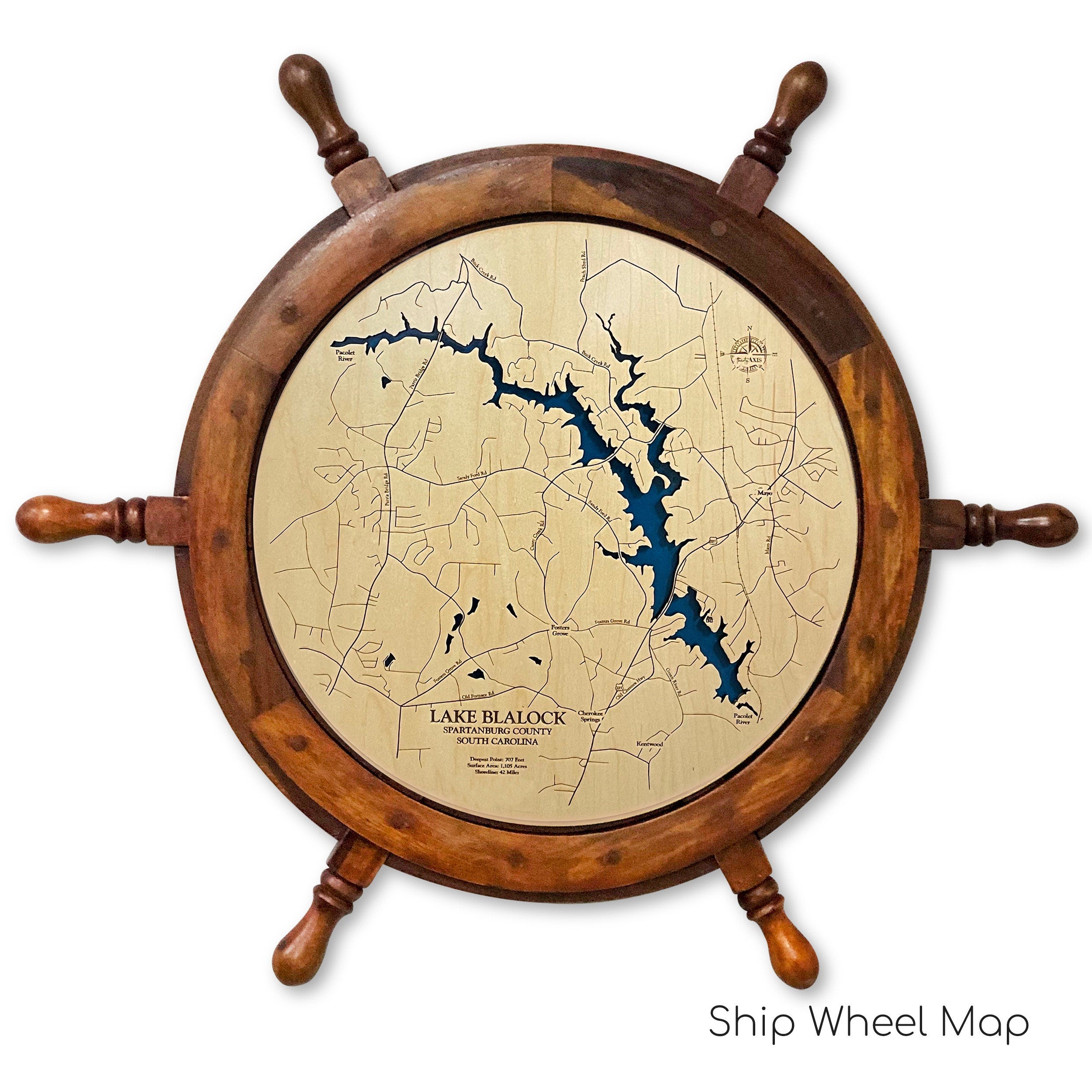 Lake Blalock Map