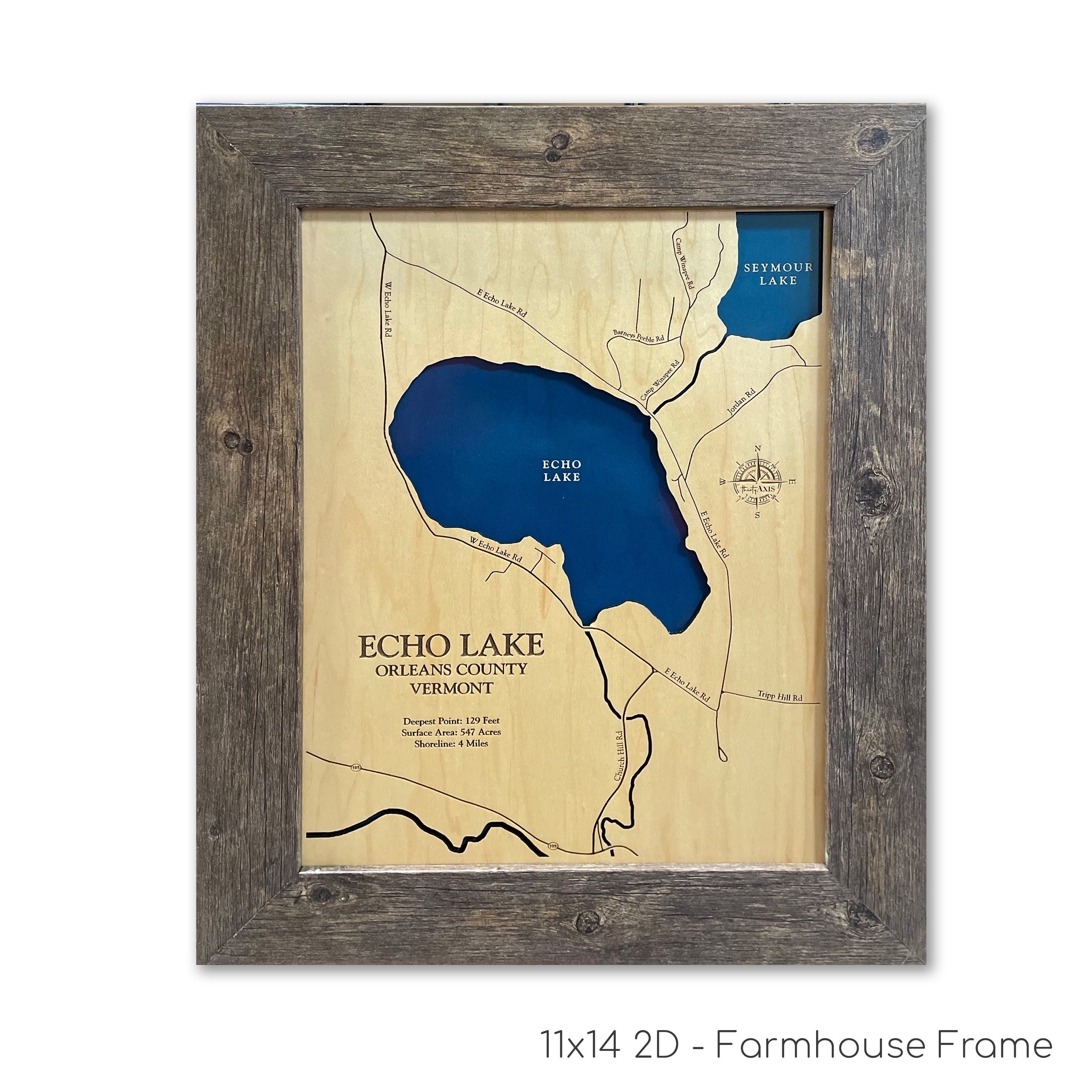 Echo Lake Map