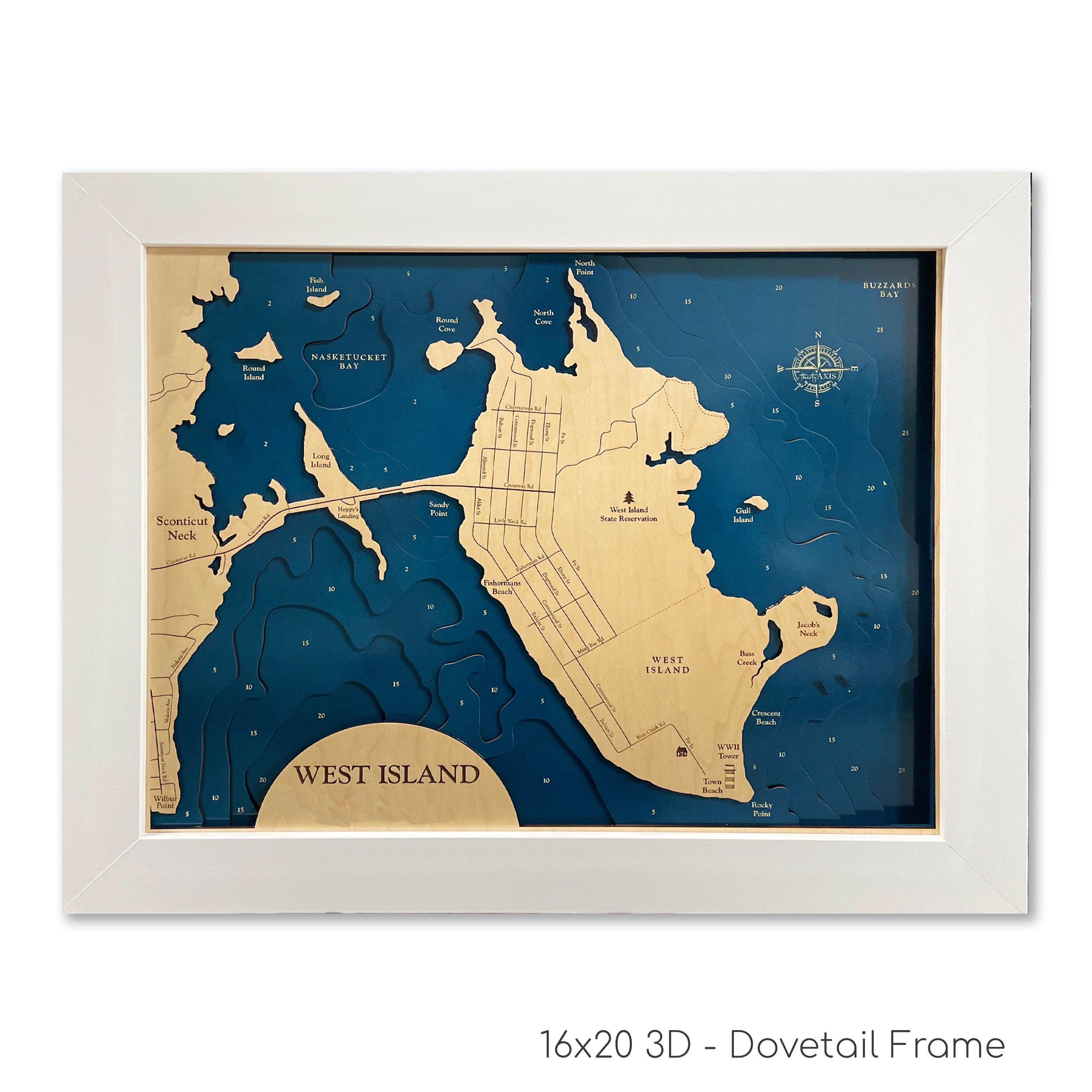 West Island Map