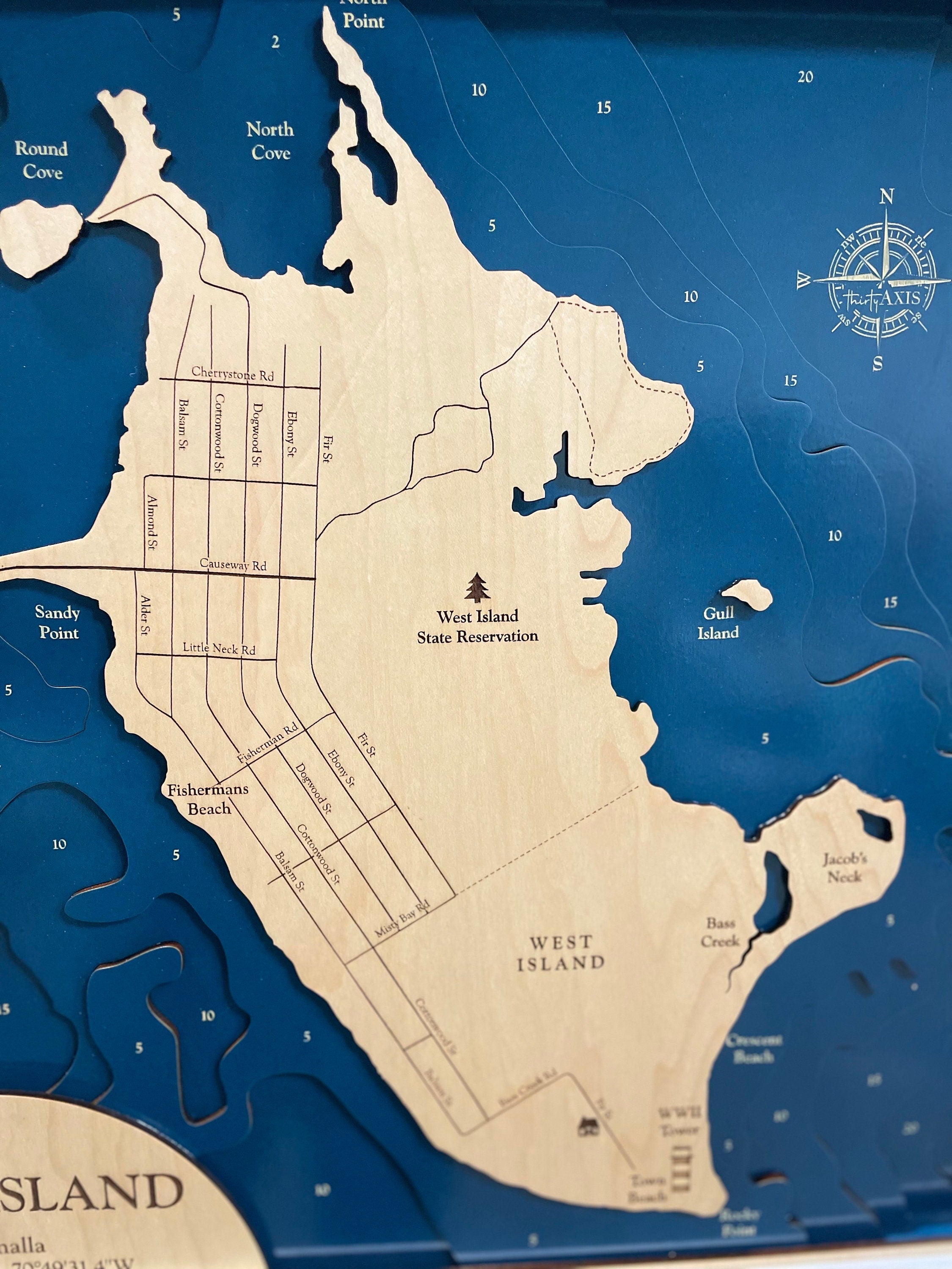 West Island Map