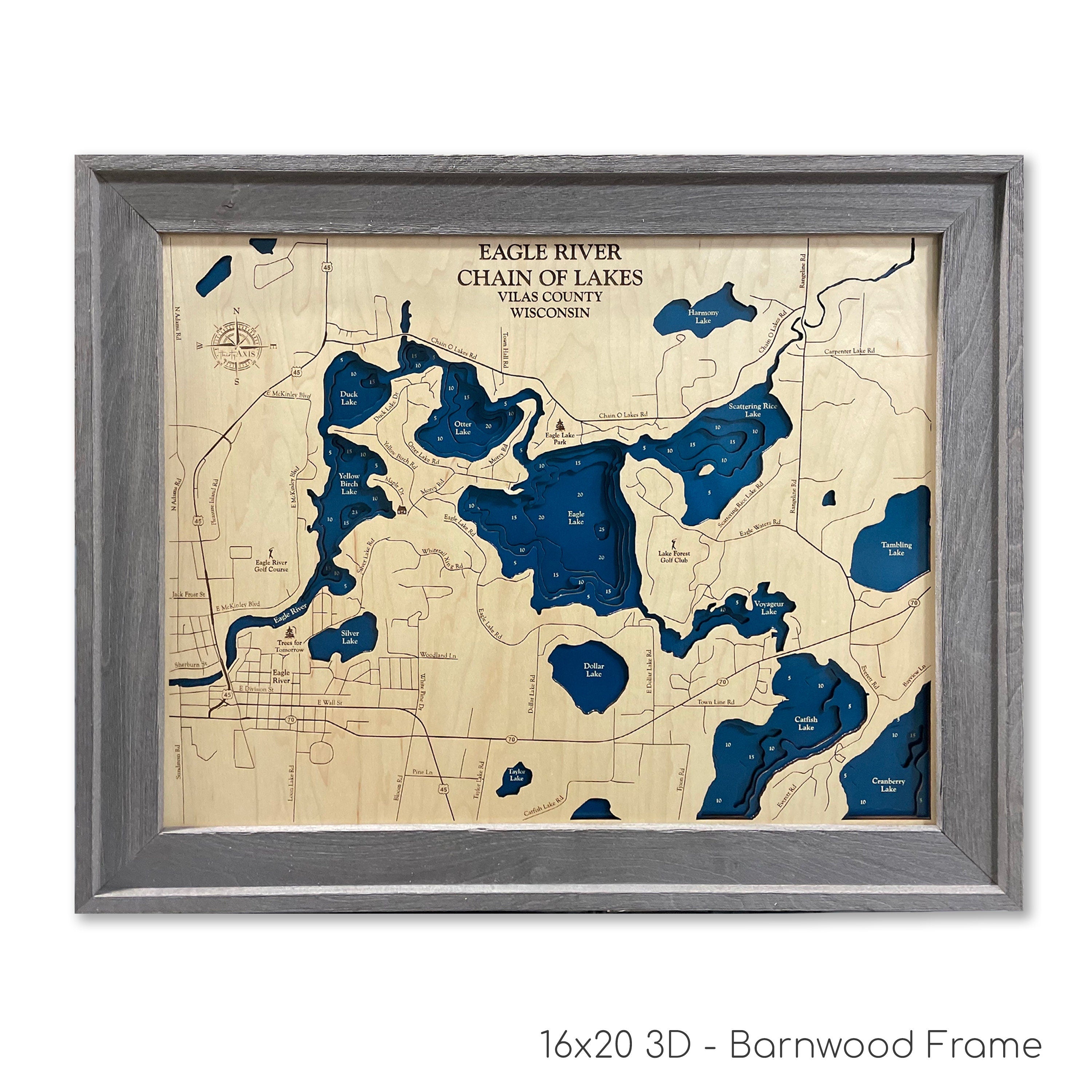 Eagle River Chain Map