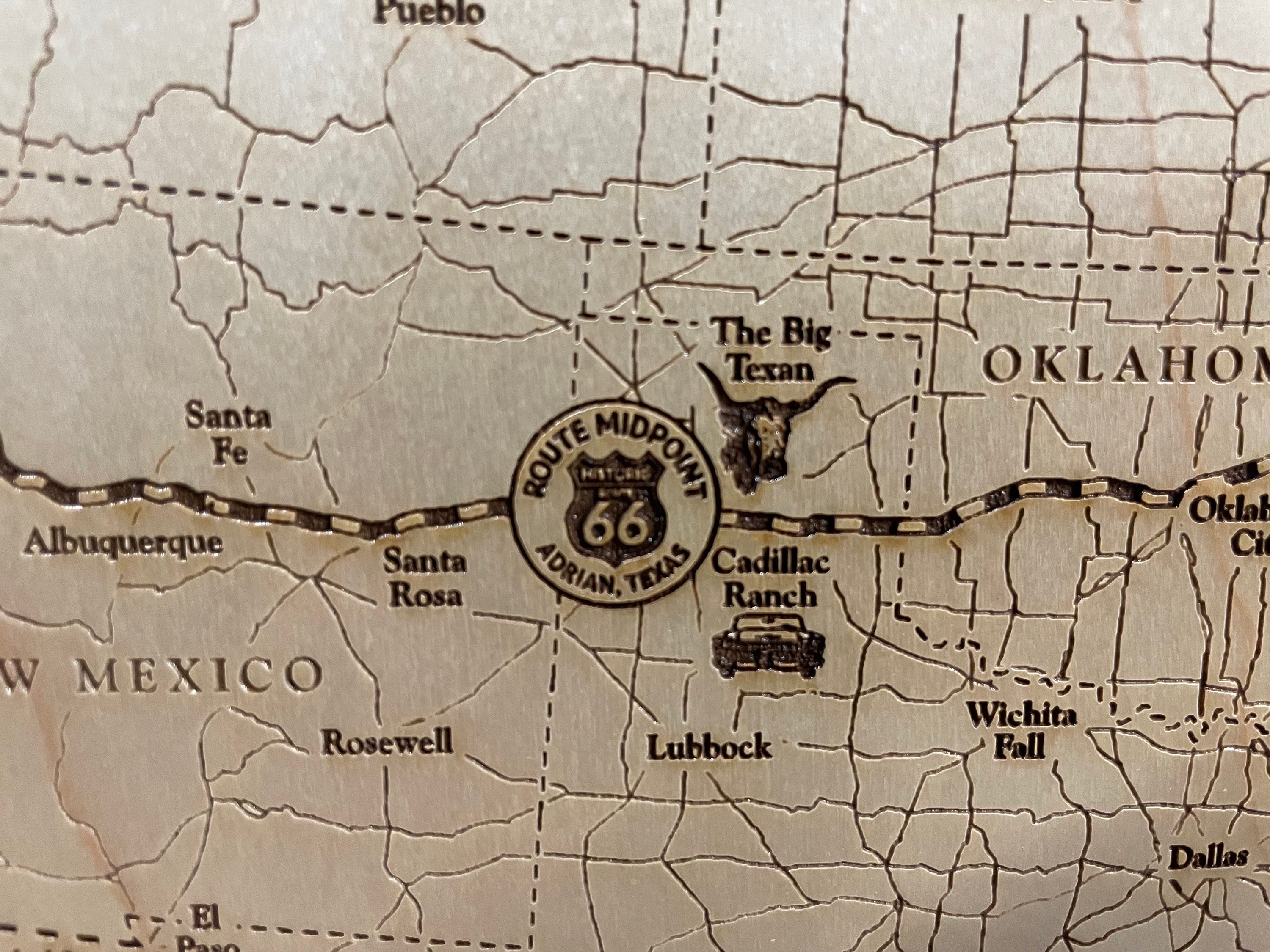 Route 66 Map