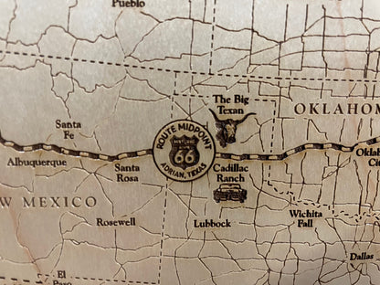 Route 66 Map