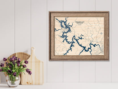 Hiwassee Lake Map