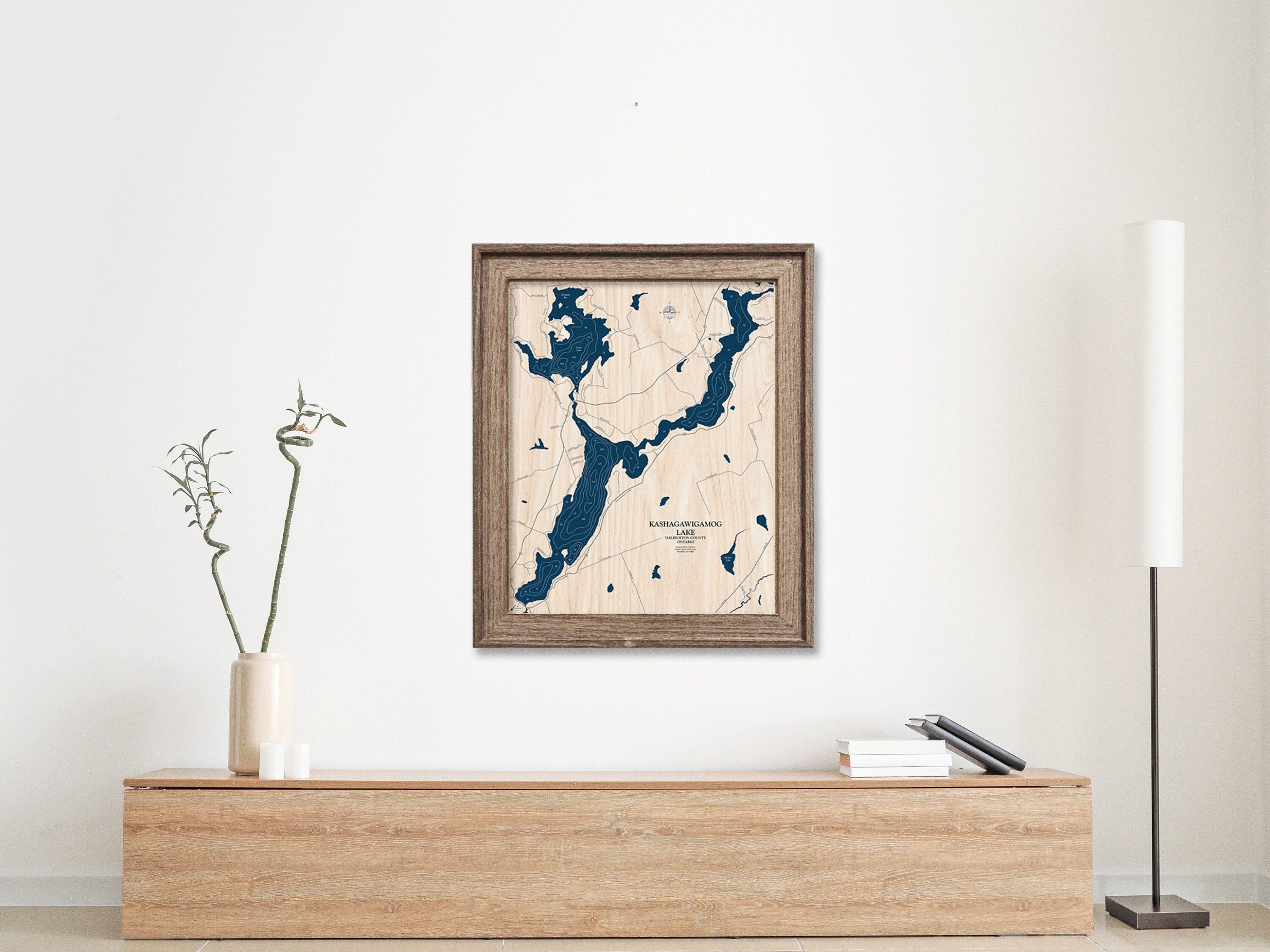 Kashagawigamog Lake Map
