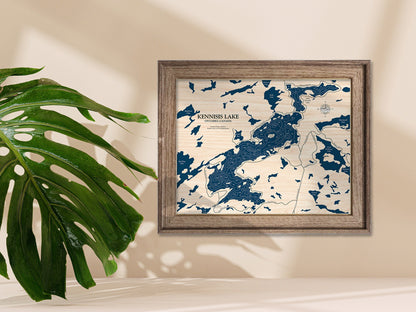 Kennisis Lake Map