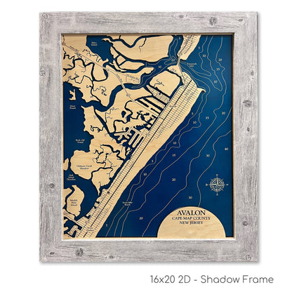 Avalon New Jersey Map