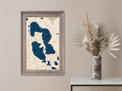 Lake Demontreville Map