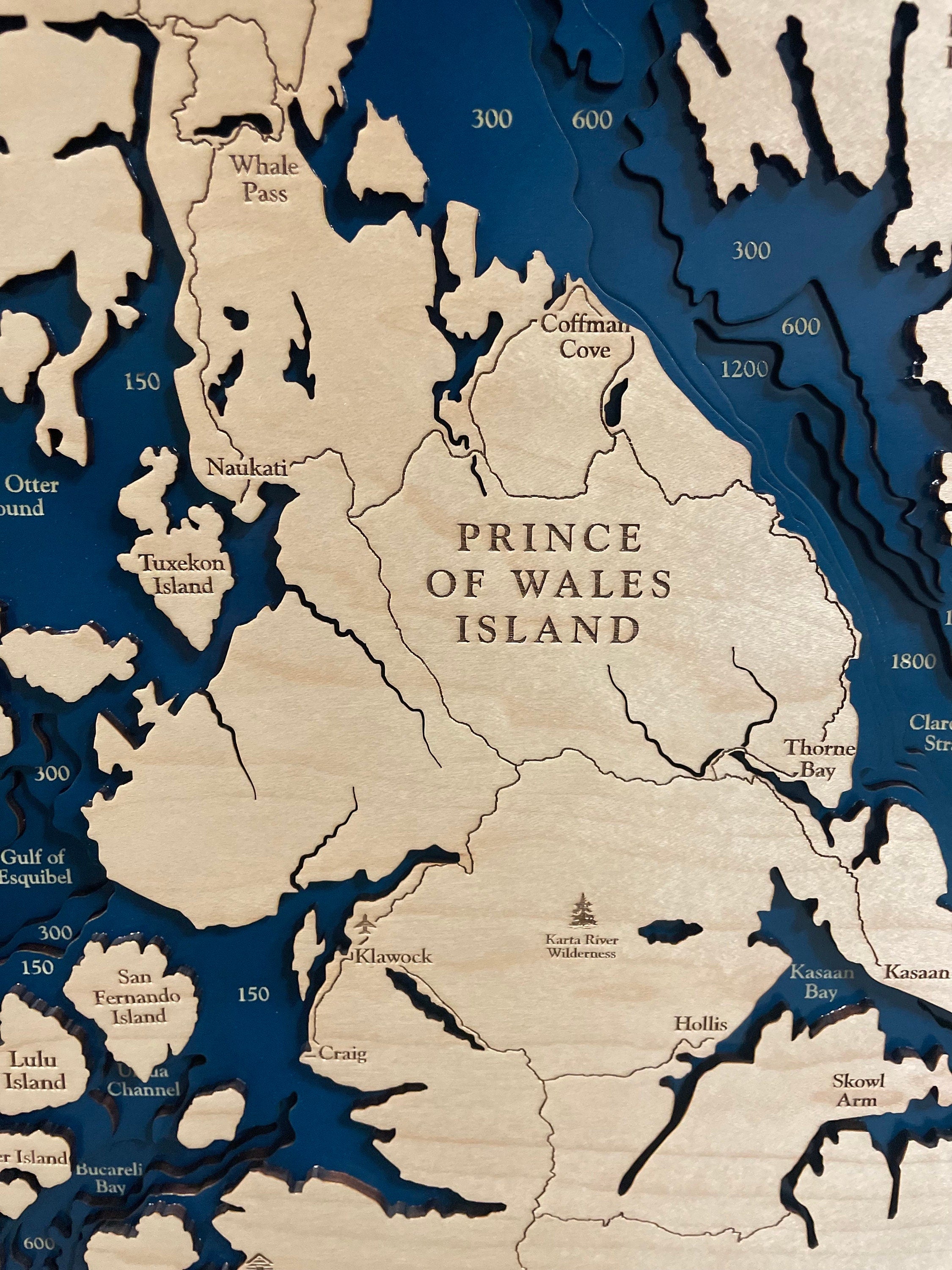 Prince of Wales Island Map
