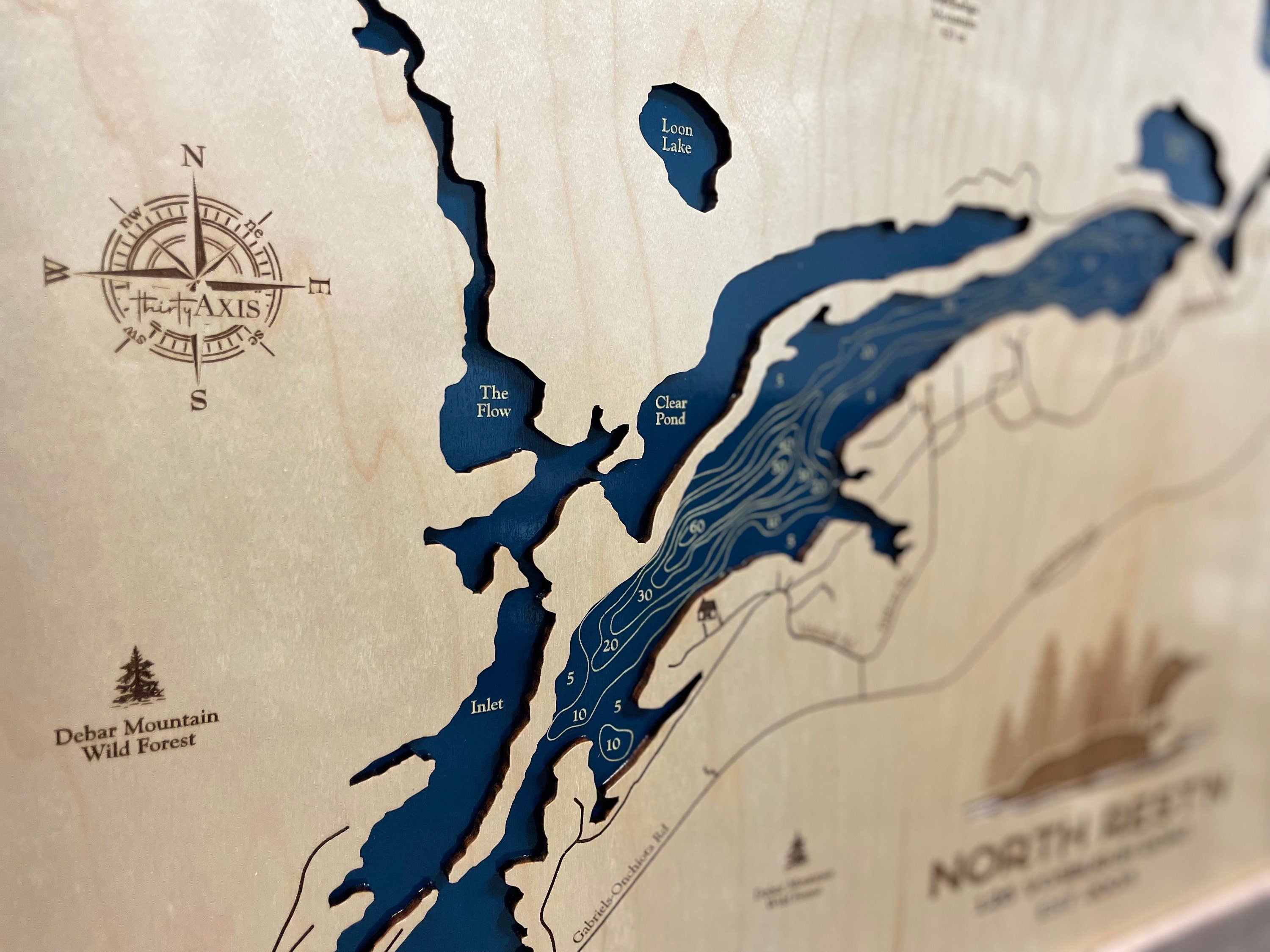 Rainbow Lake Map
