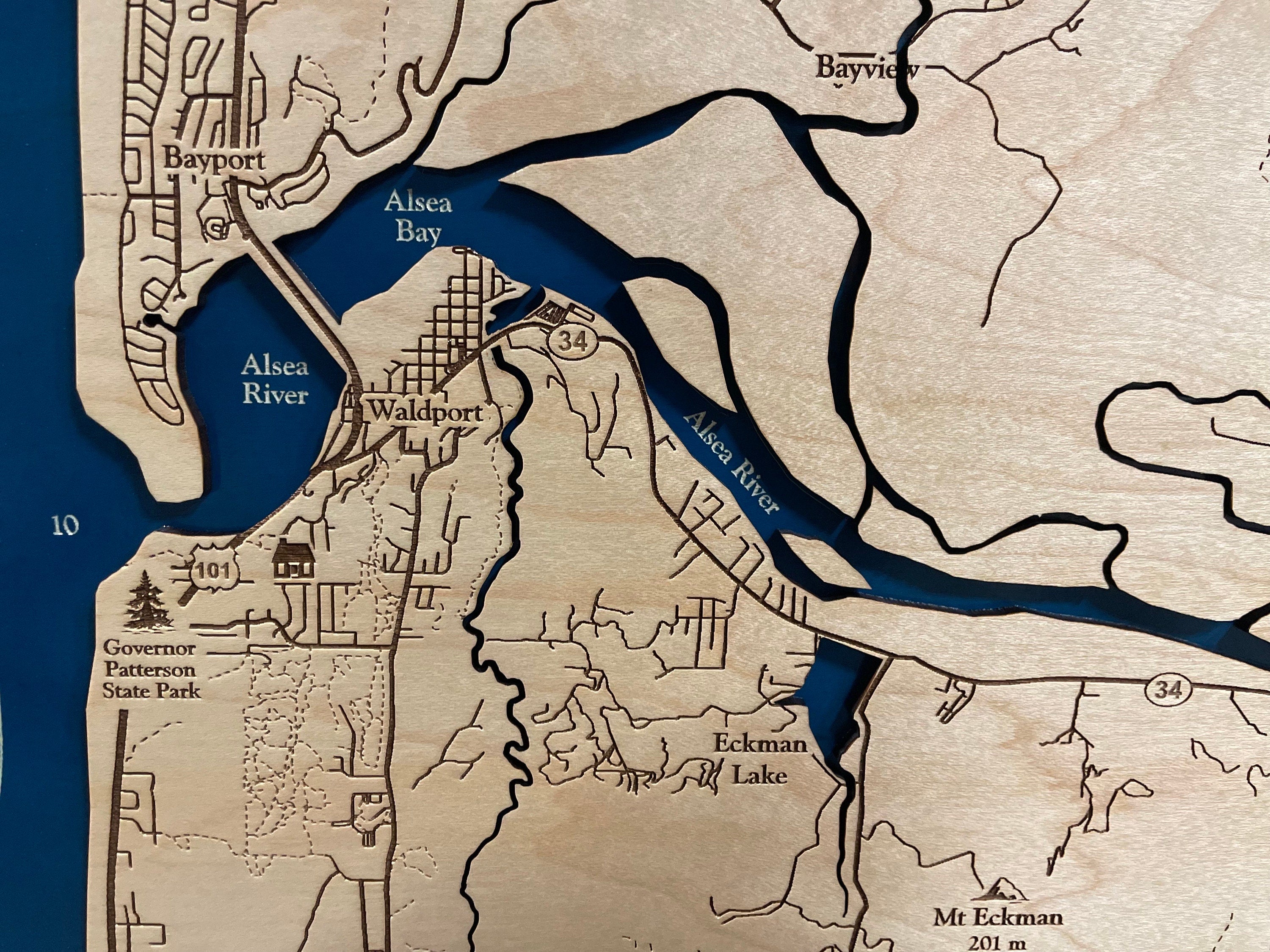 Waldport Oregon Map