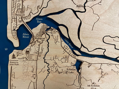 Waldport Oregon Map