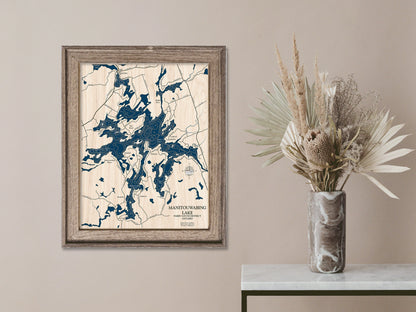 Manitouwabing Lake Map