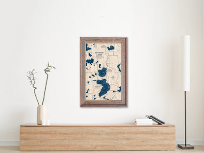 McKenzie Lakes Map