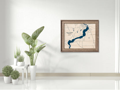 Lake Chapin Map