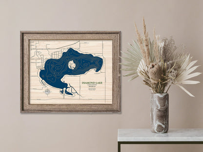 Diamond Lake Map
