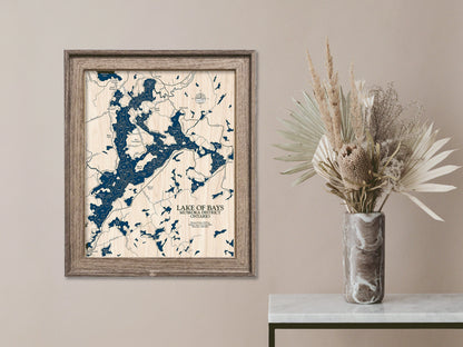 Lake of Bays Map