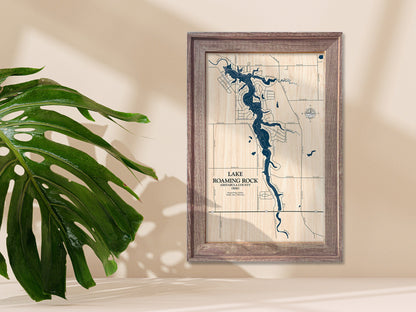 Lake Roaming Rock Map