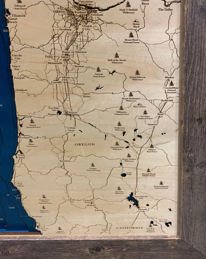 Oregon Coast Map