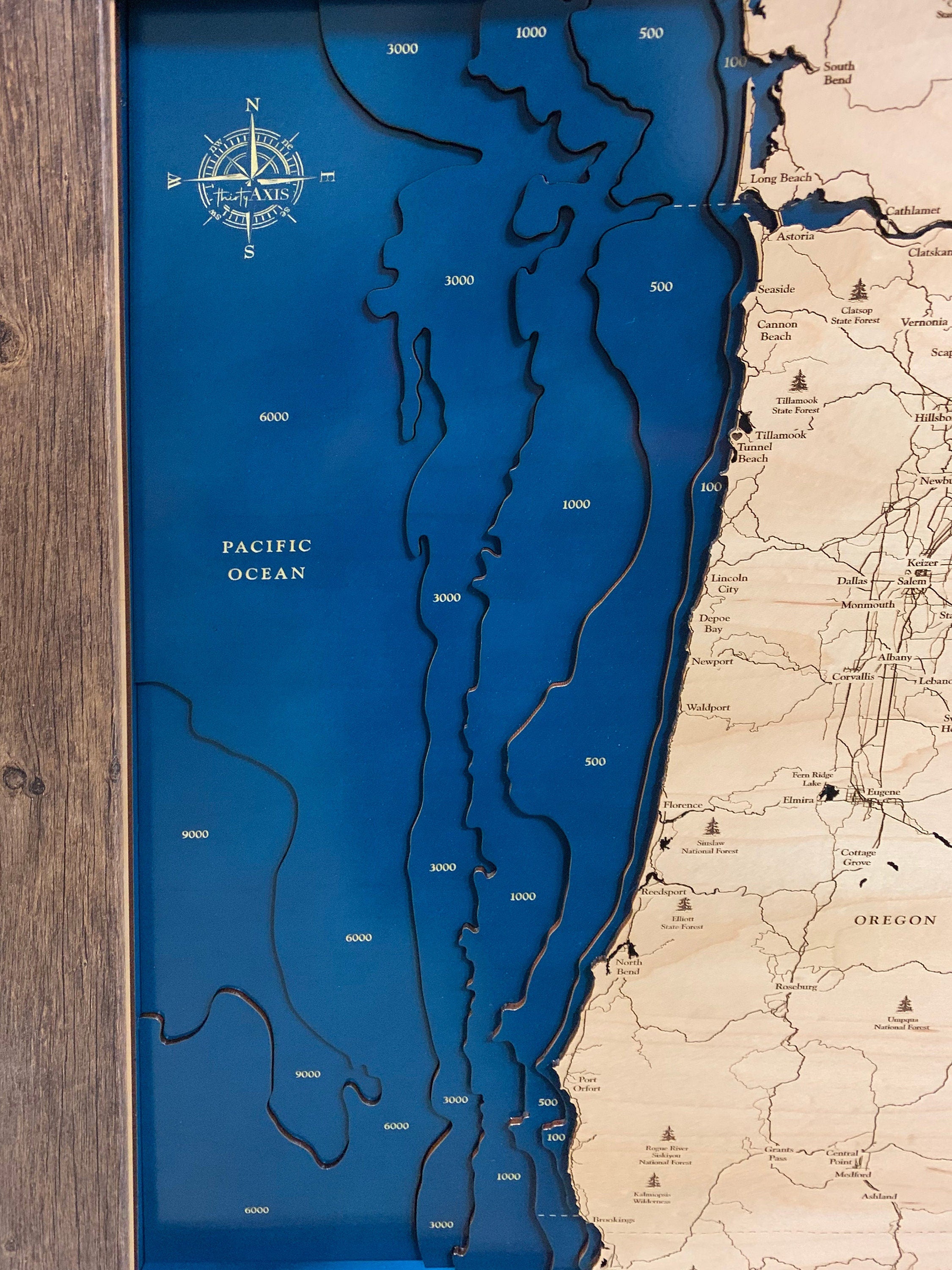 Oregon Coast Map