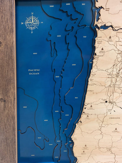 Oregon Coast Map