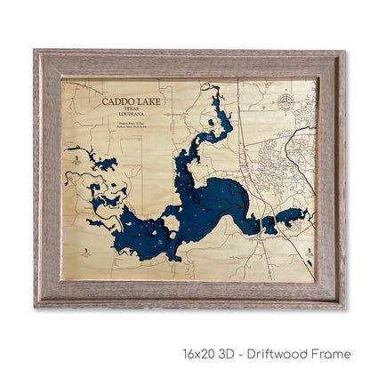 Caddo Lake Map