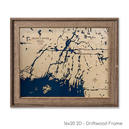 French River Delta Map