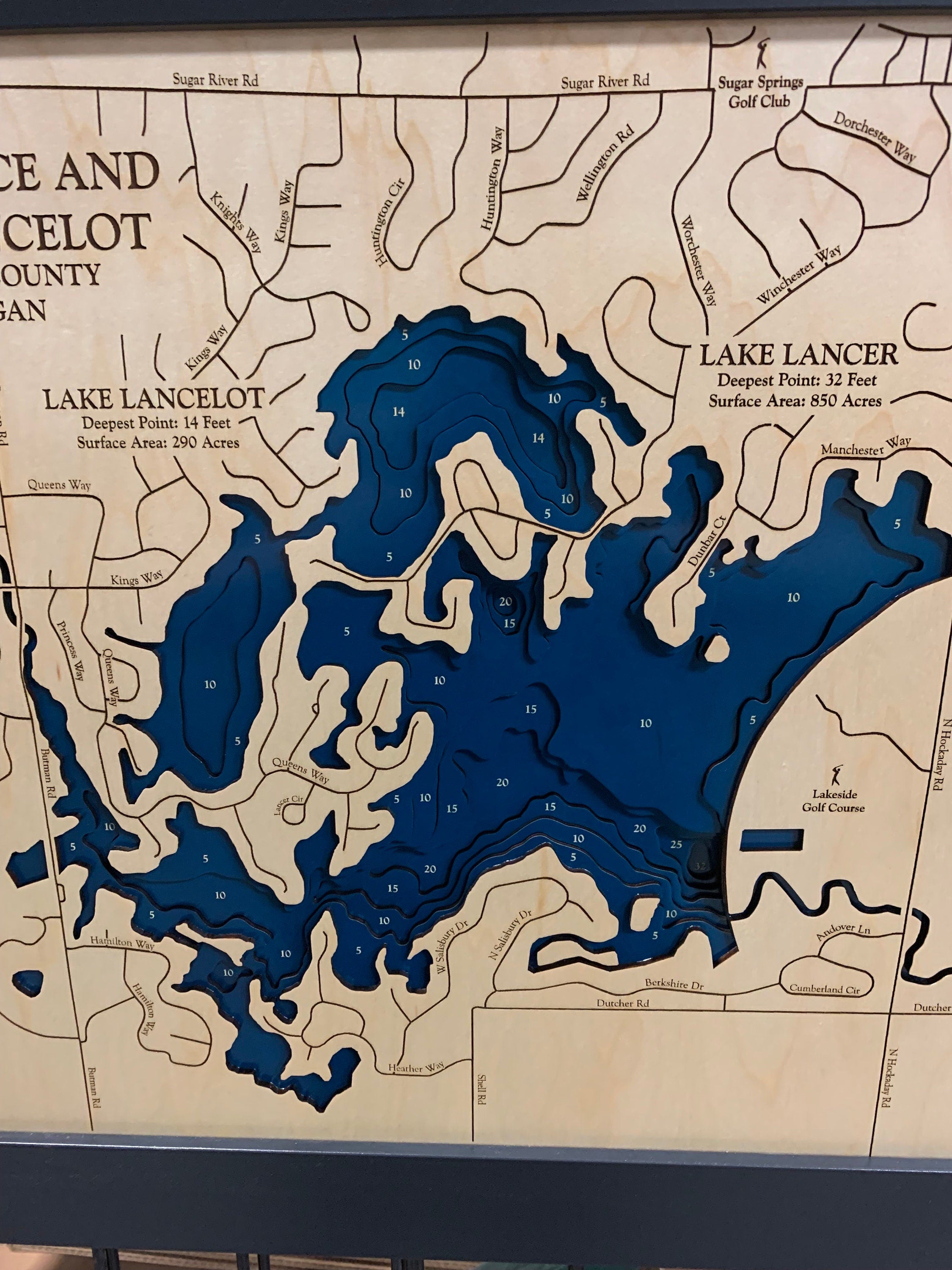 Lake Lancelot Map