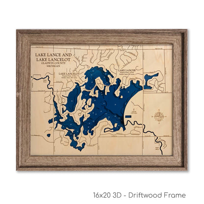 Lake Lancelot Map