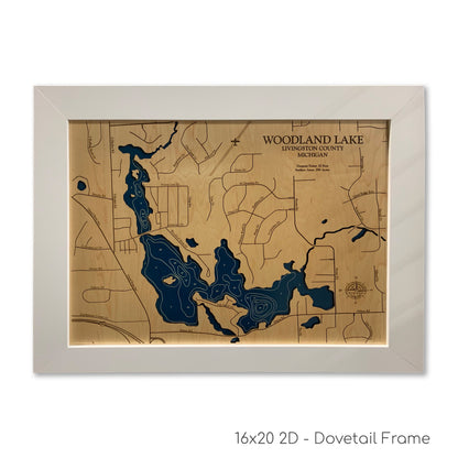 Woodland Lake Map
