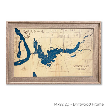 Nepco Lake Map