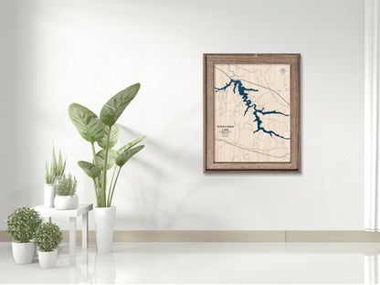 Wood Creek Lake Map