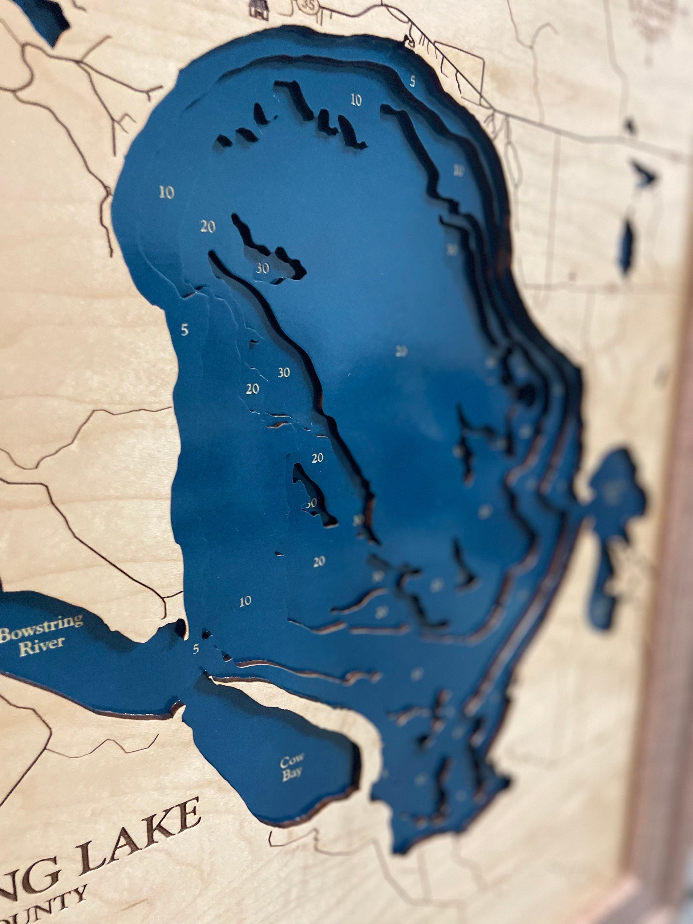 Bowstring Lake Map