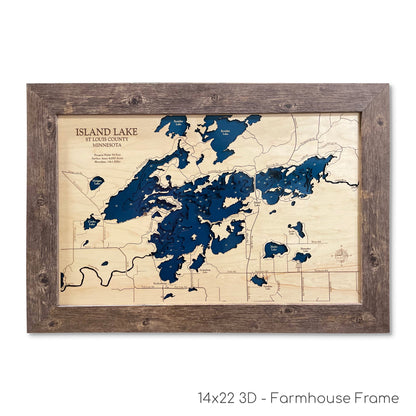 Island Lake Map