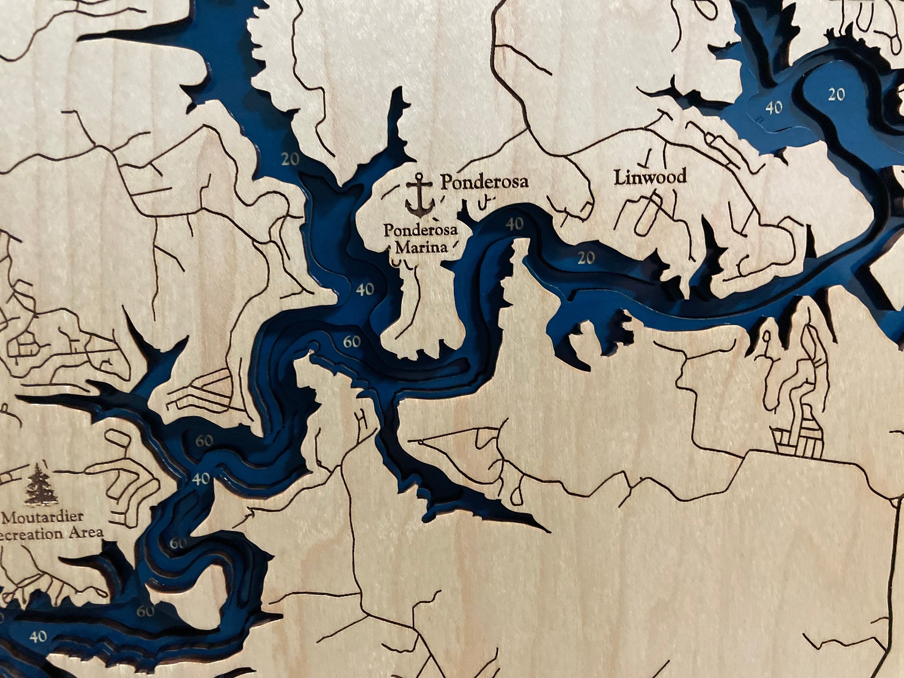 Nolin Lake Map