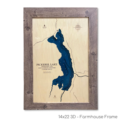 Pickerel Lake Map