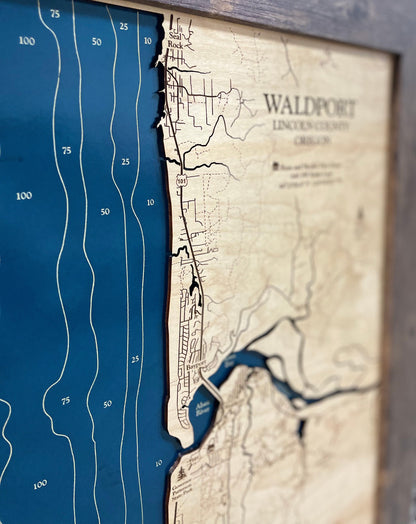 Waldport Oregon Map