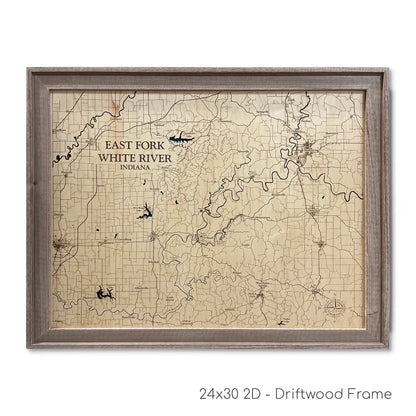 White River Map