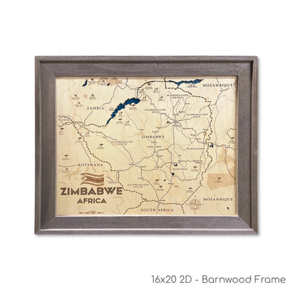 Zimbabwe Map